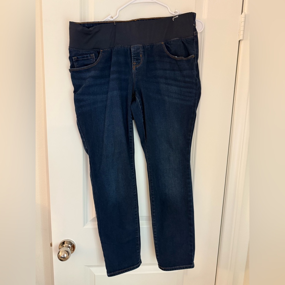 Old Navy Dark Blue Maternity Jeans